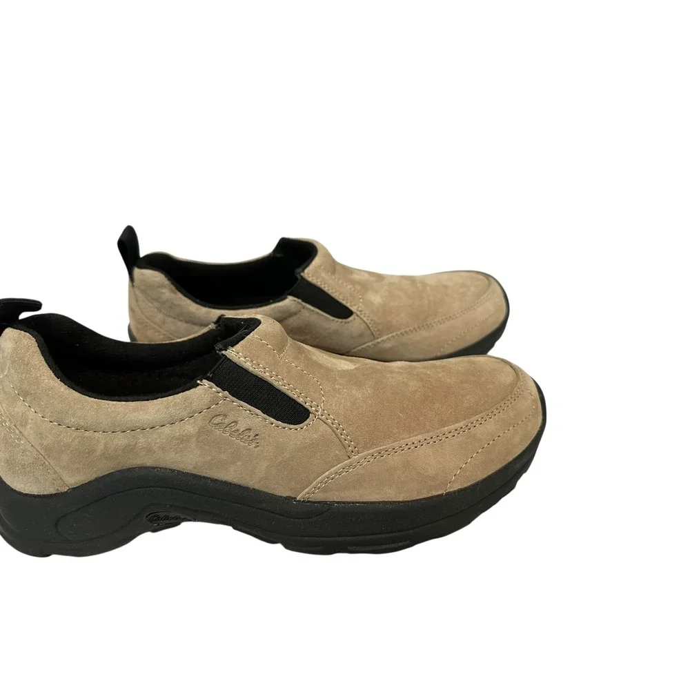 Cabela's Women's Suede Leather Slip On Loafers Comfort Casual Shoes‎